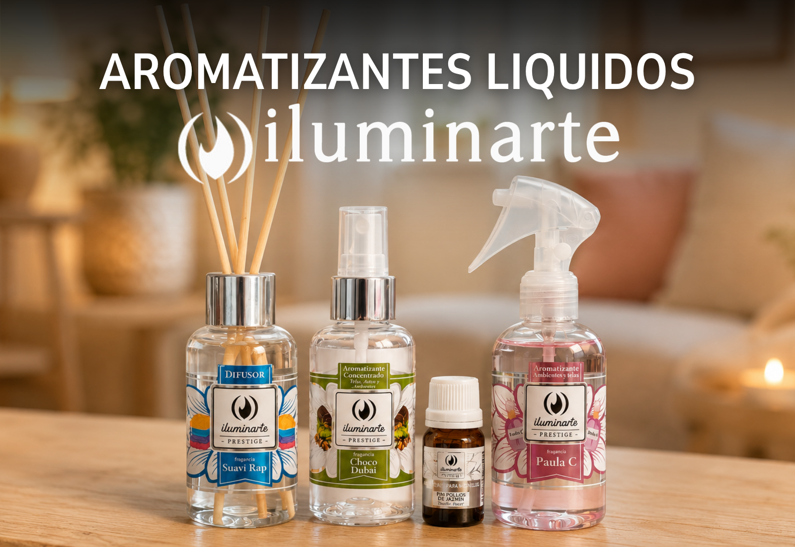 AROMATIZANTES LIQUIDOS ILUMINARTE