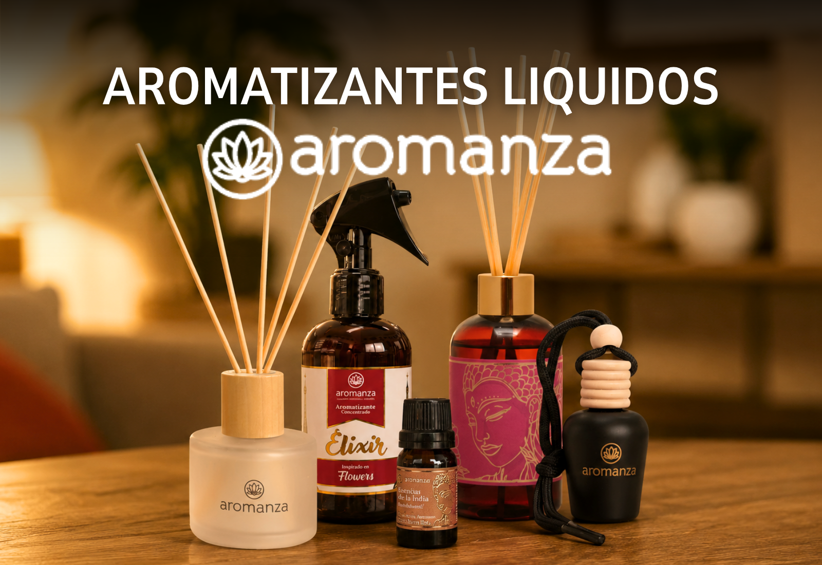 AROMATIZANTES LIQUIDOS AROMANZA