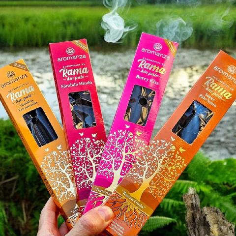SAHUMERIOS EN RAMA AROMANZA x 8 PREMIUM PROMO