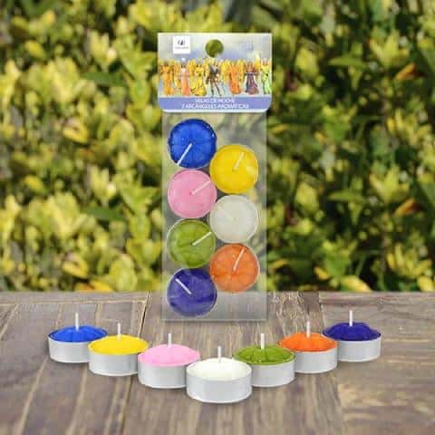 VELAS 7 ARCANGELES AROMATICAS PROMO