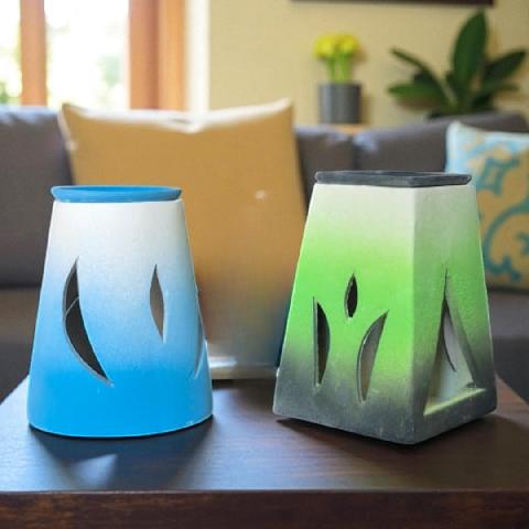 HORNILLO CERAMICA COLORES 13,5cm.