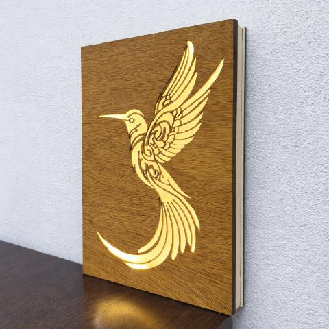 CUADRO CON LUZ FIGURAS