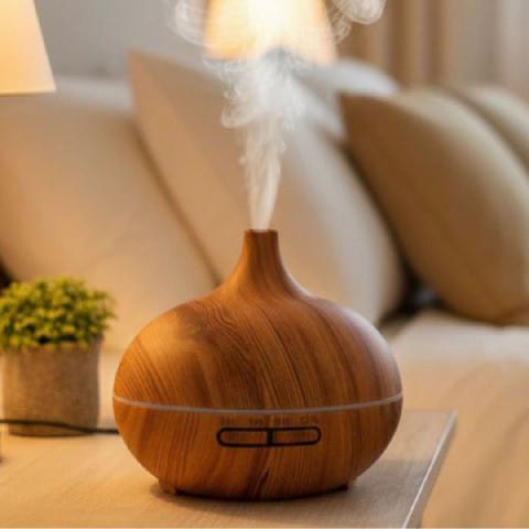 HUMIDIFICADOR ULTRASONICO MADERA C/CONTROL