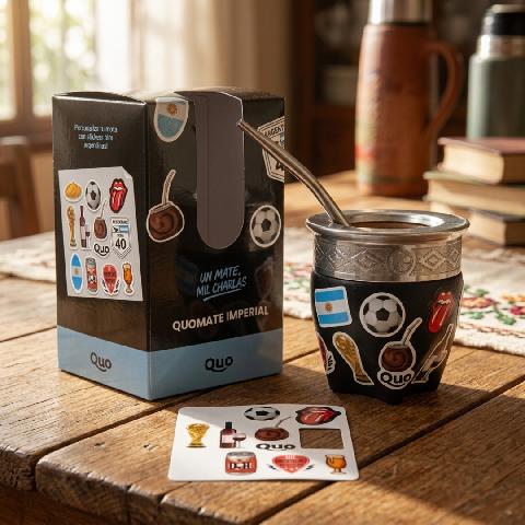 MATE IMPERIAL CON STICKERS