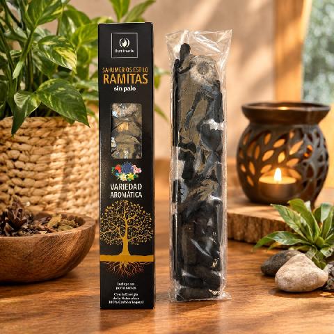 SAHUMERIOS ILUMINARTE ESTILO RAMITAS ROTAS PROMO