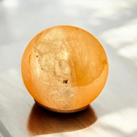 LAMPARA DE SAL PIEDRA HIMALAYA REDONDA 1 a 2 kg