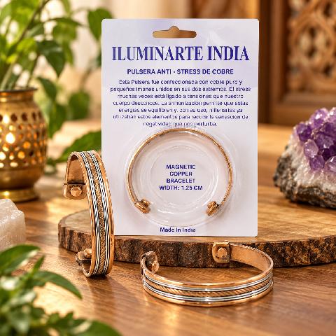 PULSERA ANTIESTRES DE COBRE